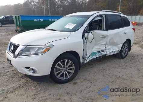 2015 Nissan Pathfinder Sl from USA, damaged, VIN 5N1AR2MN2FC632030